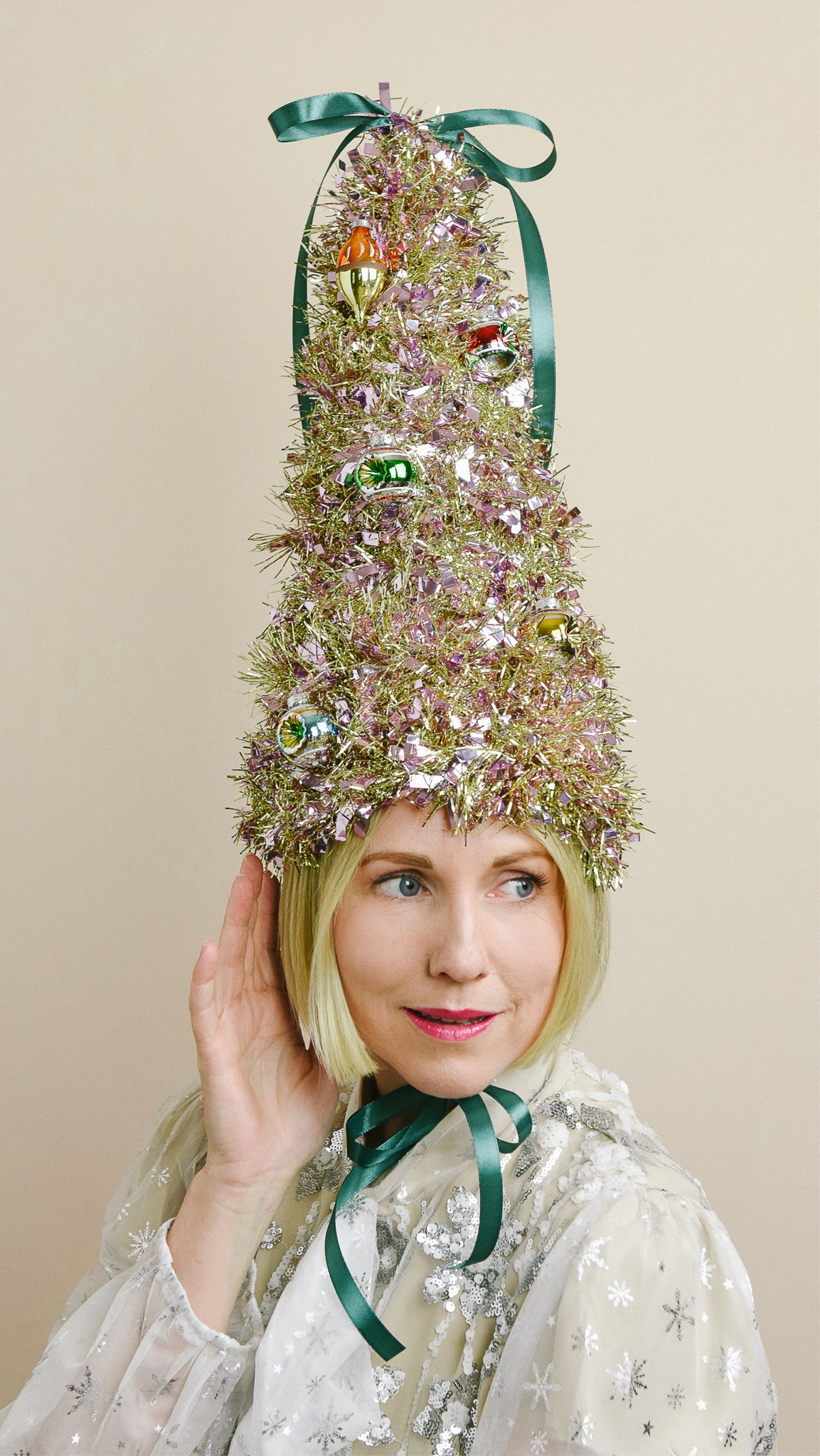 The tinsel Christmas tree hat tutorial is here! This is everything you need to make your own.

#LTKHoliday #LTKSeasonal #LTKU