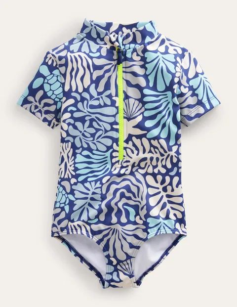 Short-sleeved Swimsuit | Boden (US)