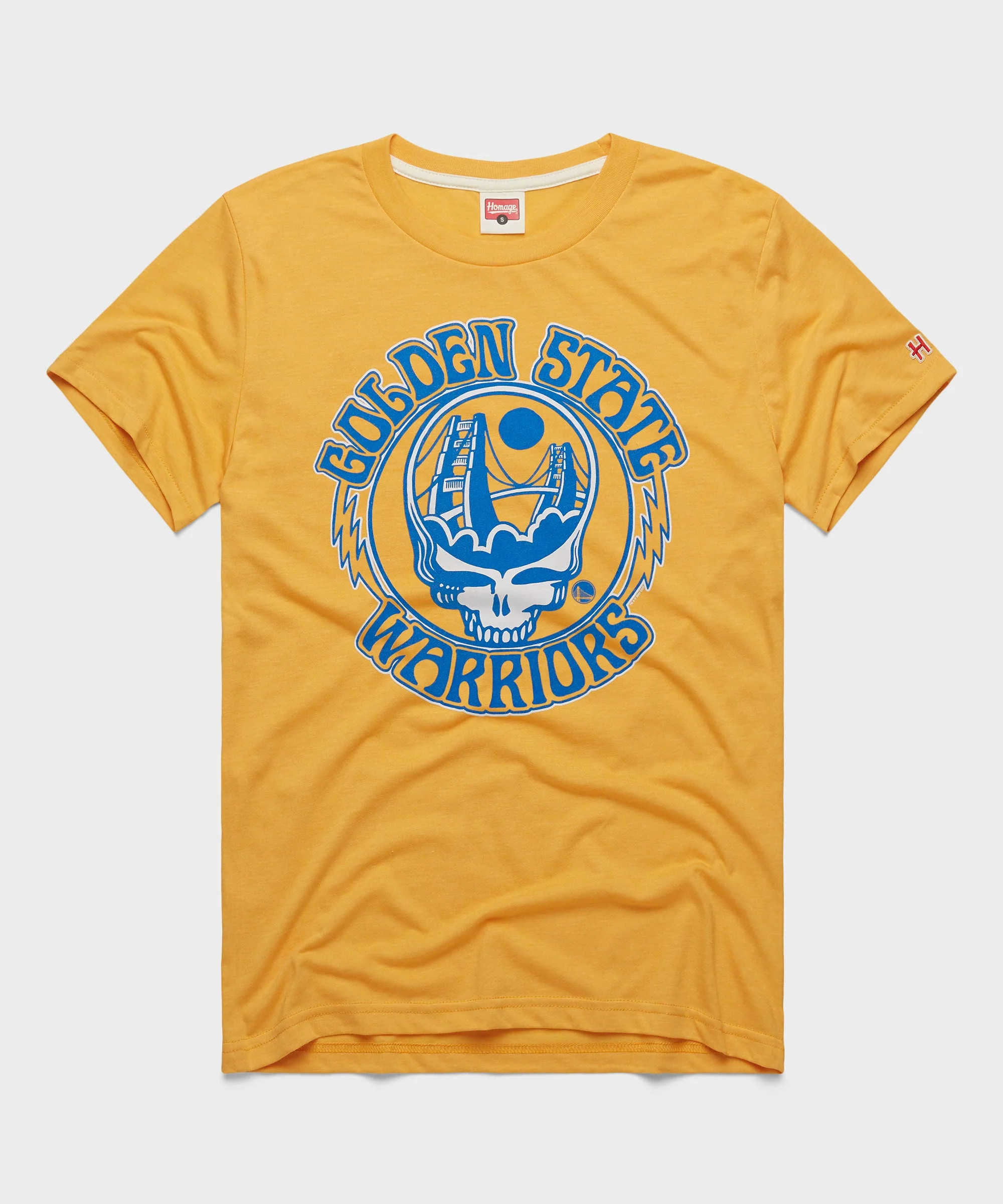NBA x Grateful Dead x Warriors Skull | Men's NBA T-Shirt | Homage