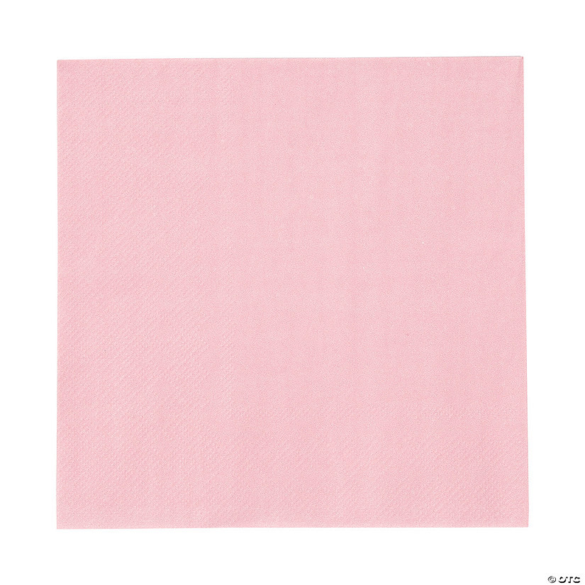 6" Bulk 50 Ct. Dusty Rose Disposable Paper Luncheon Napkins | Oriental Trading Company