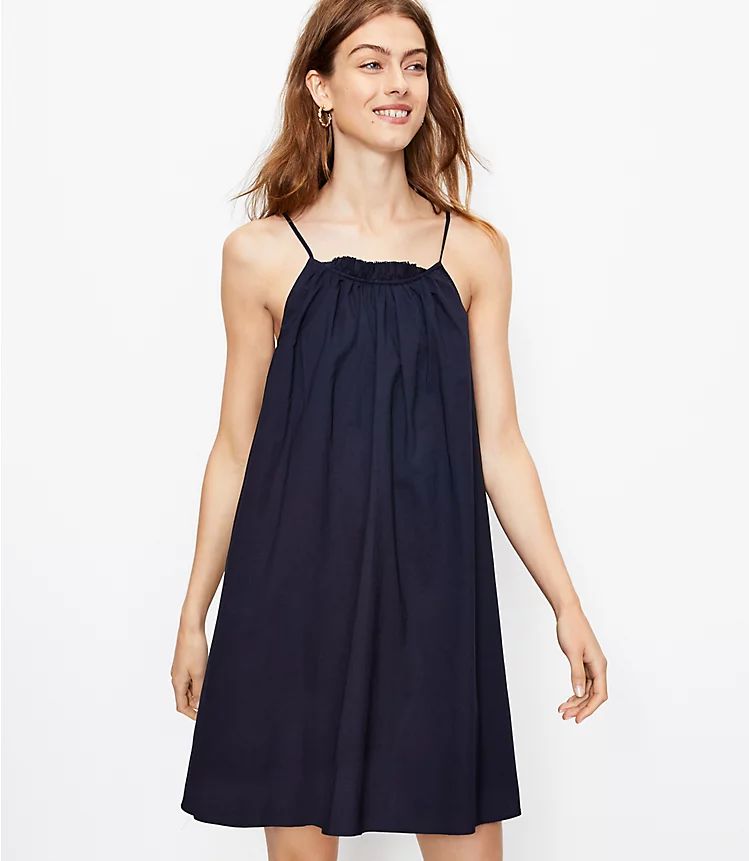 Tie Back Swing Dress | LOFT | LOFT