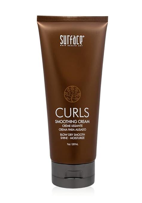 Surface Curls Smoothing Cream - Natural Cruelty-Free Moisture, Shine and Softness, 7 oz. | Amazon (US)