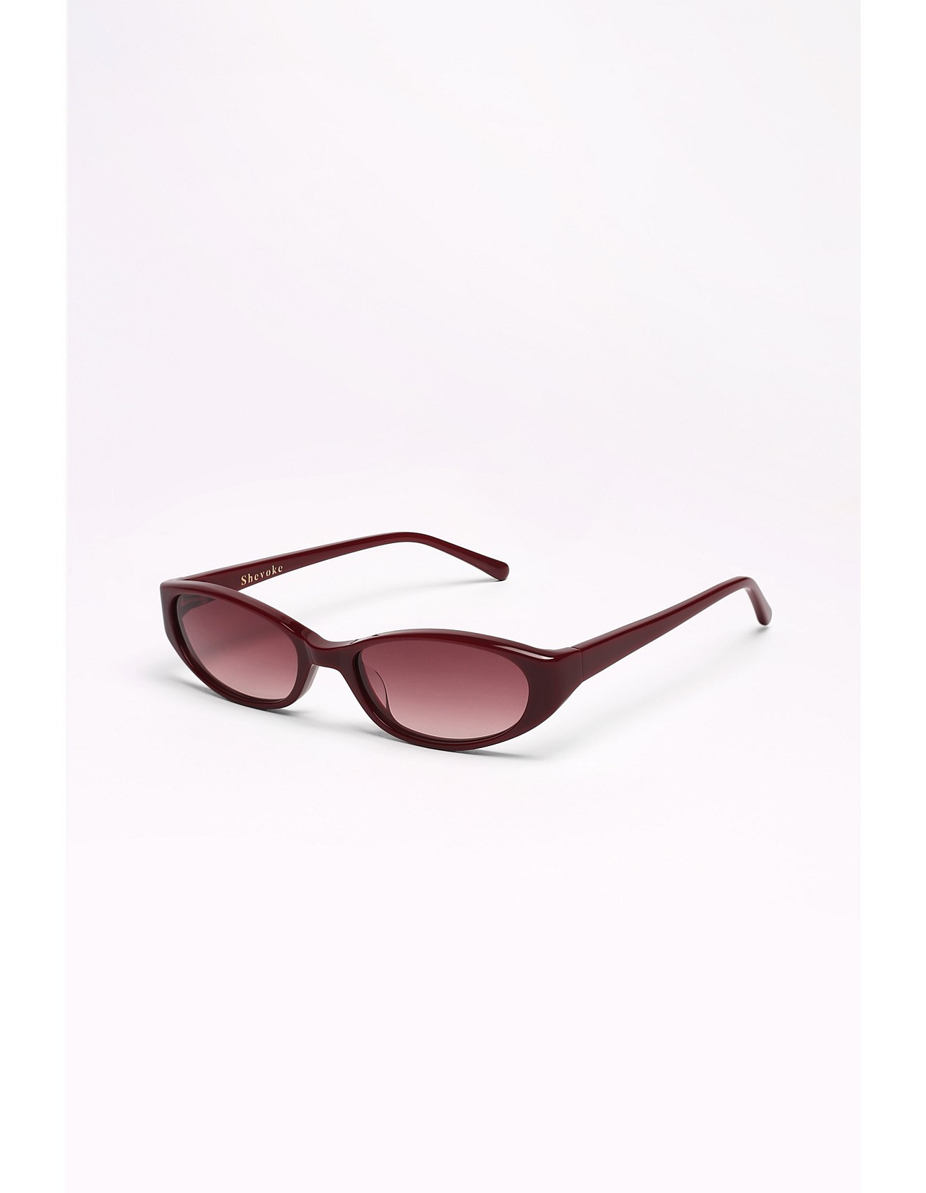 SILON Black Slimline acetate frame | David Jones (Australia & New Zealand)