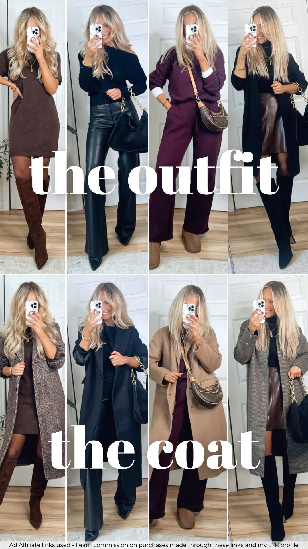 Fall outfits and the coats to wear with them! 