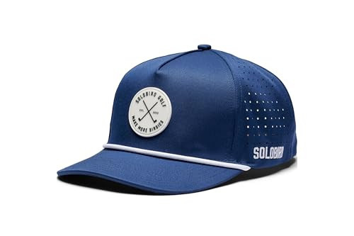 Golf Hat for Men - Golf Snapback - Fun Hat for Golfing - Golf Snapback for Men and Women - Make More Birdies (US, Alpha, Medium, Large, Navy) | Amazon (US)