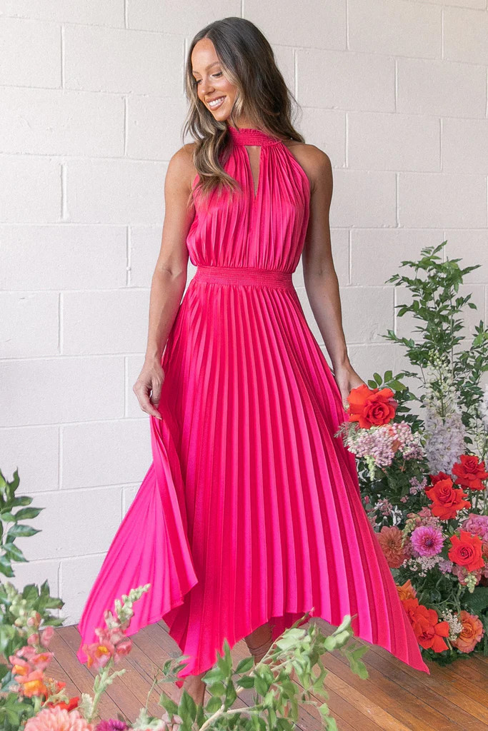 Dominique Dress - Pink | Petal & Pup (US)