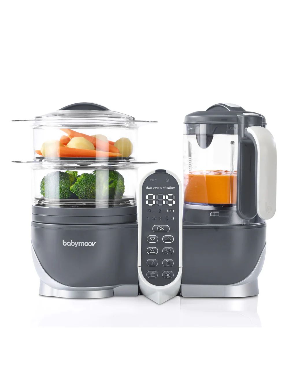Babymoov Duo Meal Station 6 In 1 Food Processor With Steam Cooker, Multi-speed Blender, Baby Pure... | Motherhood Maternity