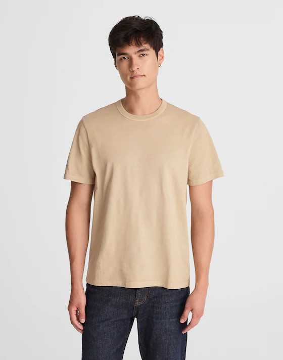 Garment-Dyed Allday Crewneck Tee | Madewell