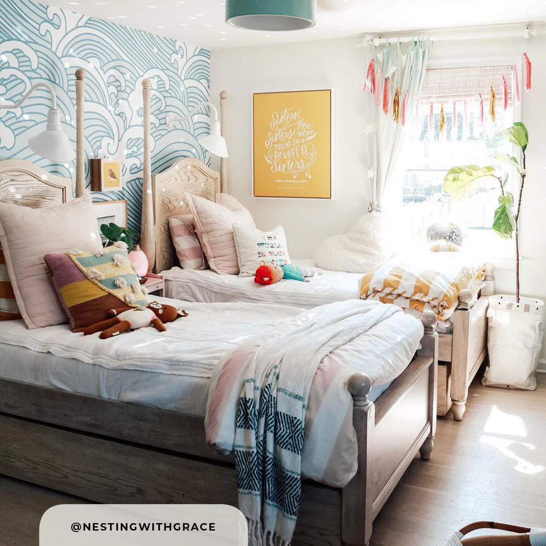 Sisters, Sisters | Honey | Canvas | Lindsay Letters, LLC