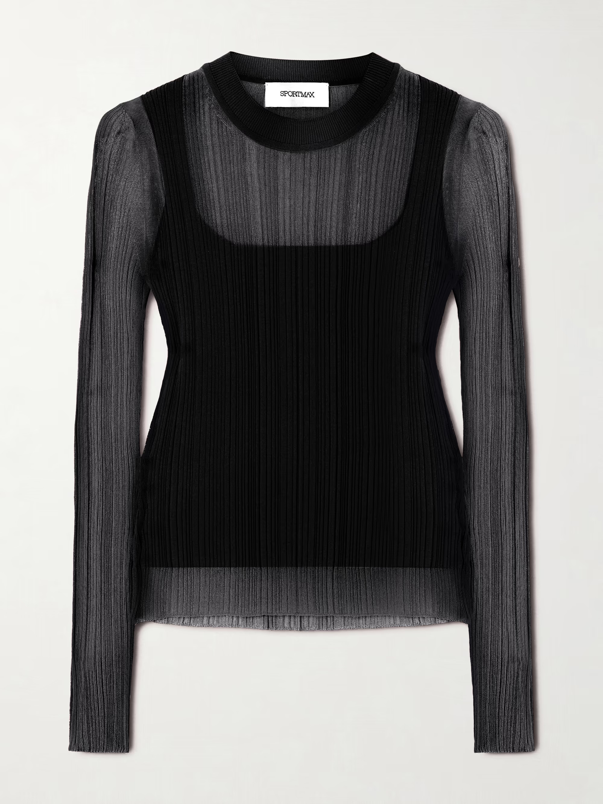 Ribbed-knit top | NET-A-PORTER (UK & EU)