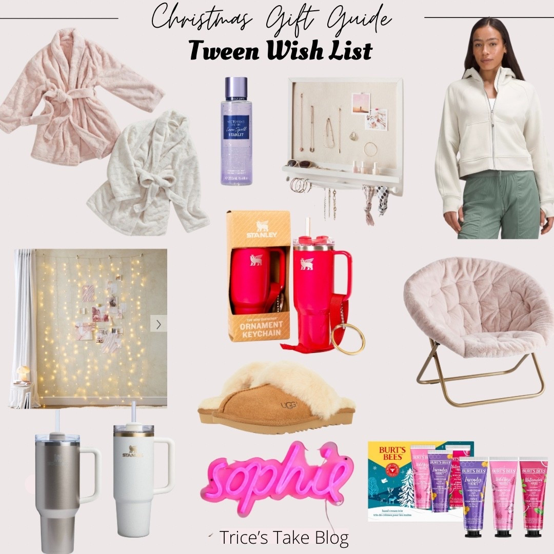 Tween and Teen Gift Guide
Part of my year olds wish list for Christmas 




Pottery barn teen, gifts for kids, affordable gifts, kids

#LTKGiftGuide #LTKHoliday #LTKKids