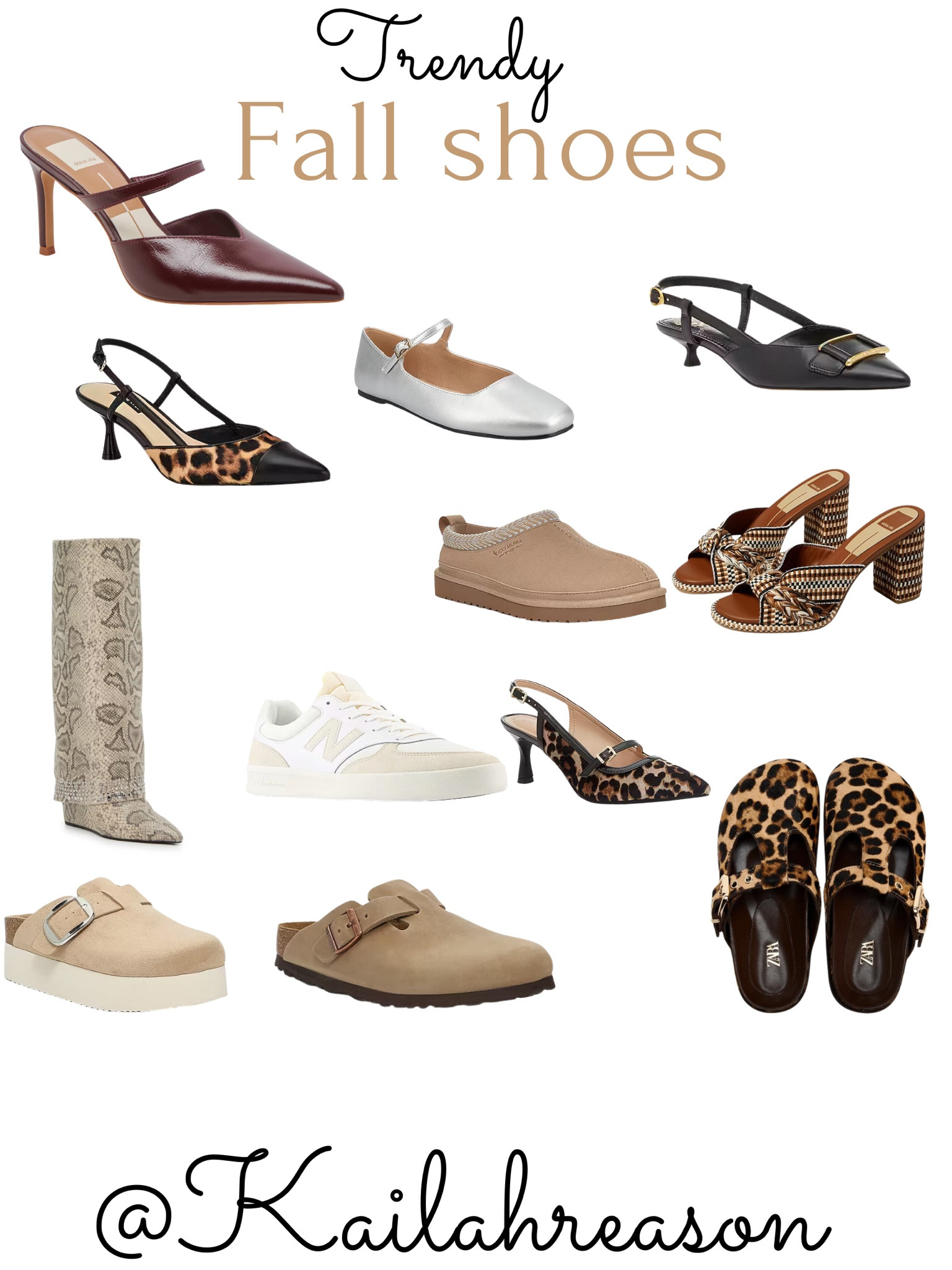 Love these s fall shoe trends!!👢👡👟

#LTKSeasonal
