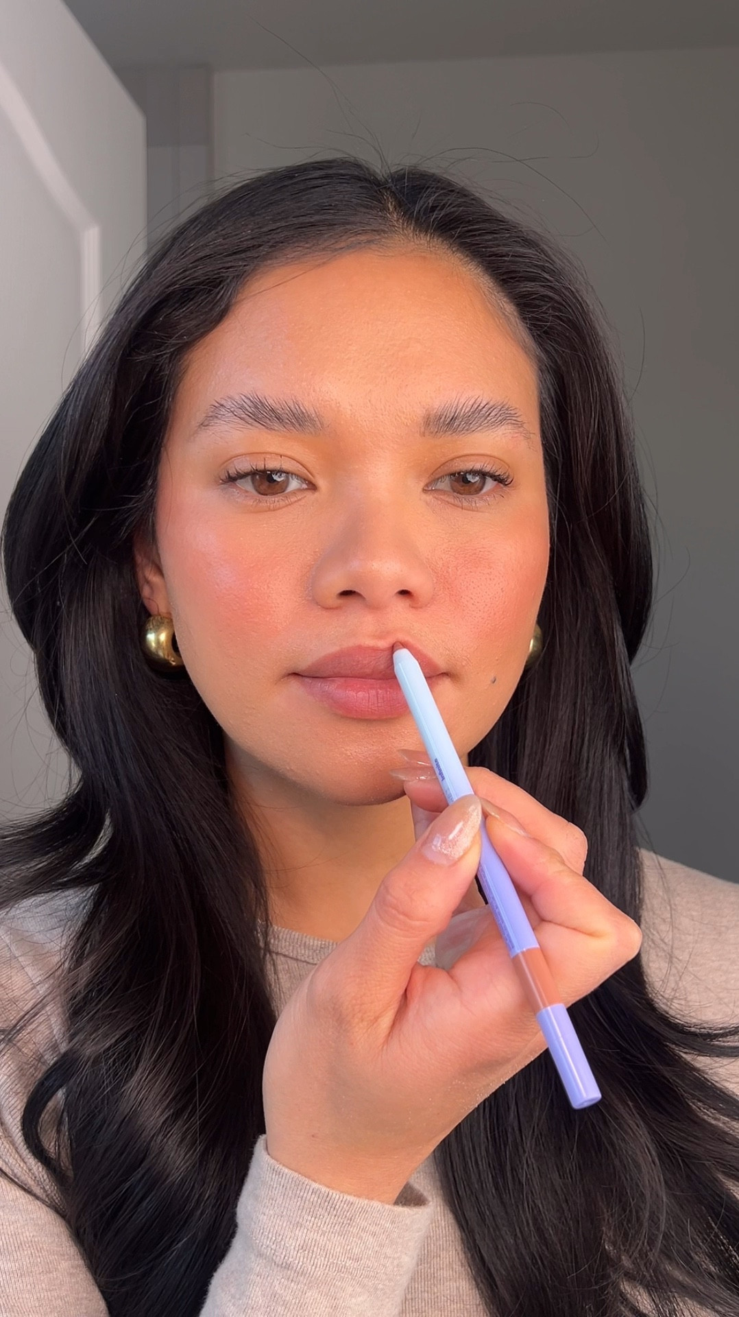 Lip combo 
-Kosas lip pencil in Infinite
-Refy lip gloss in Taupe


#LTKBeauty #LTKStyleTip