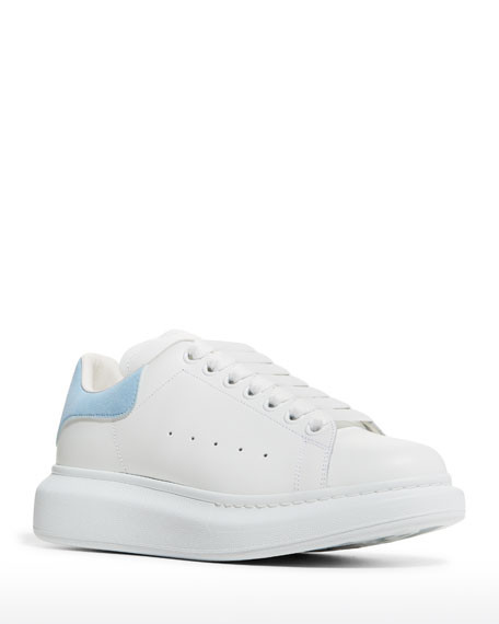 Alexander McQueen Leather Lace-Up Platform Sneakers | Neiman Marcus