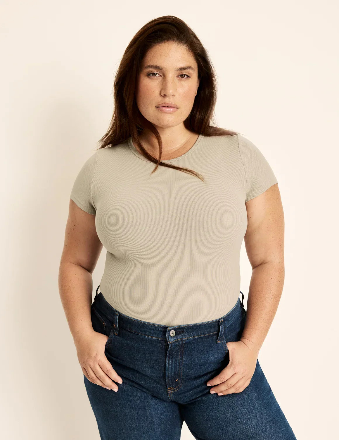 SculptRib\u2122 Cotton T-Shirt | Supportive T-Shirt | Knix US