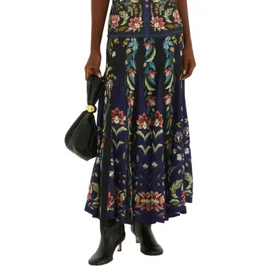 FARM Rio Natalia Maxi Skirt in Off-White at Nordstrom, Size Medium | Nordstrom