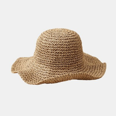 Women's Handwoven Straw Sun Hat - Cupshe-F-Brown | Target