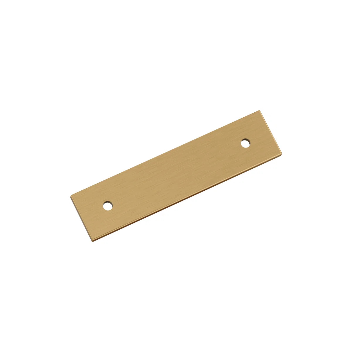Ladera 3 inch (76mm) Center-to-Center Rectangle Champagne Bronze Cabinet Pull Backplate | Wayfair North America