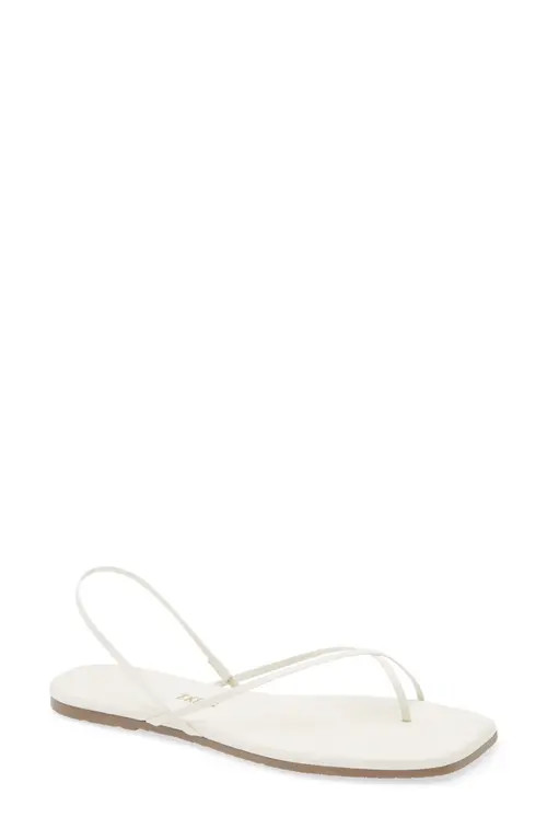 TKEES Millie Slingback Sandal in Cream at Nordstrom, Size 10 | Nordstrom