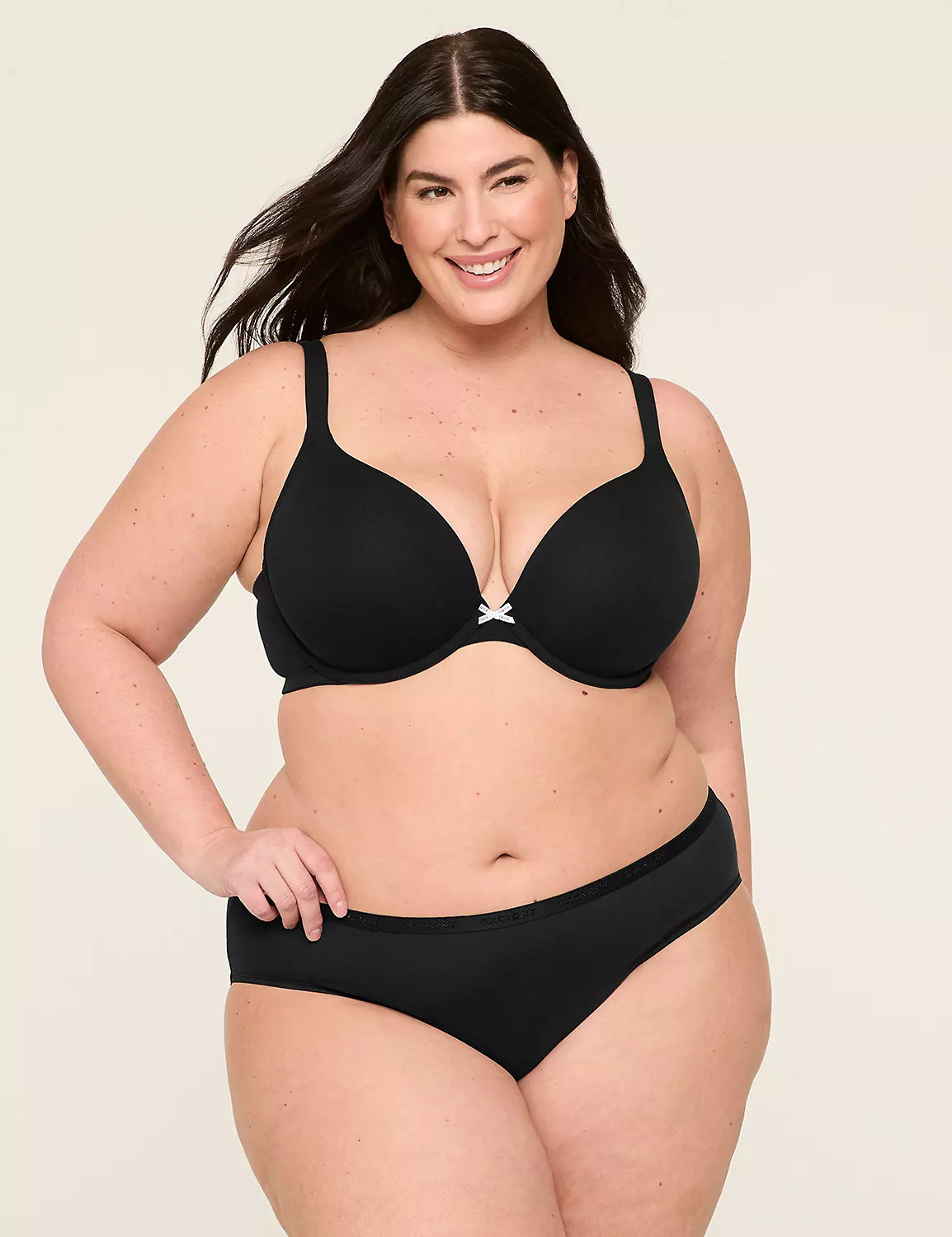 Cotton Boost Plunge Bra | LaneBryant | Lane Bryant (US)