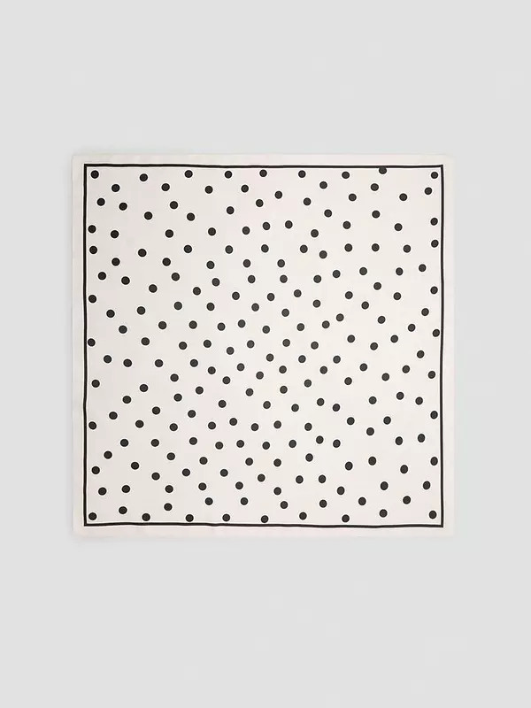 Mango Polka Dot Satin Scarf | Very (UK)