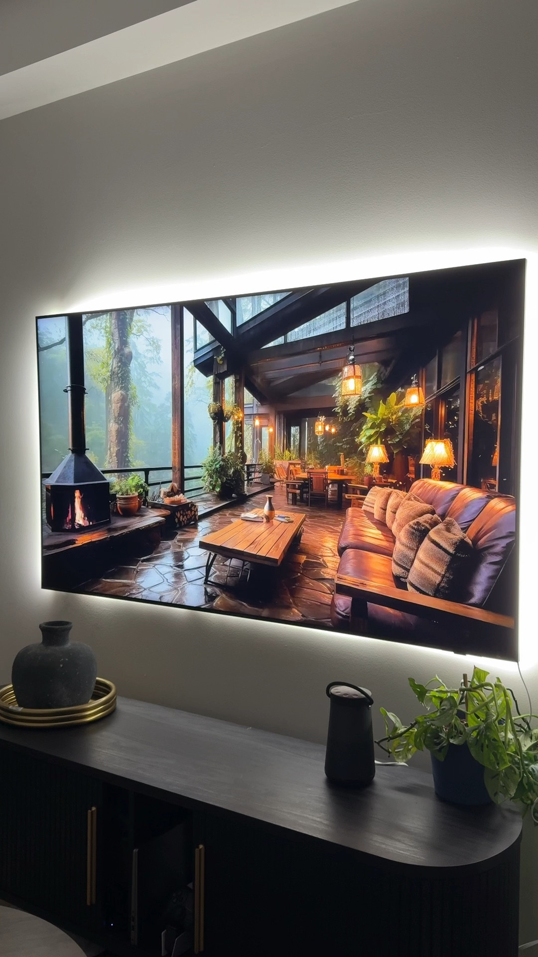 Me encantó como le da un cambio sofisticado a la área de la TV. Living room decor.

Light strip, Elegant TV


TV white LED Stripe #tv #livingroom #tvlightstripes

#LTKFindsUnder50 #LTKFamily #LTKHome