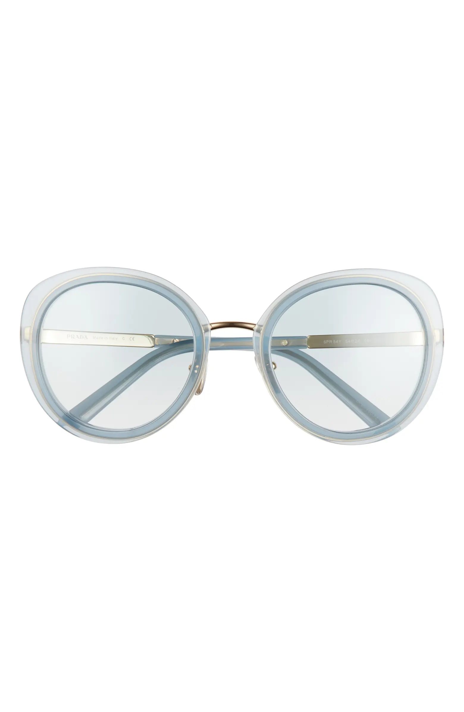 54mm Oval SunglassesPRADA | Nordstrom