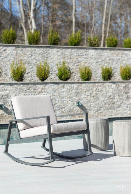 I’ve made a small upgrade to our deck and added this pretty (and comfy) rocking chair with cushions and these two cement accent tables. They are just the right and affordable touches to update this space. home decor outdoor decor outdoor seating deck decor Wayfair find

#LTKstyletip #LTKhome #LTKsalealert