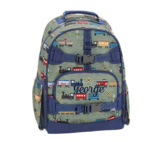 Mackenzie Railroad Train Backpacks | Pottery Barn Kids