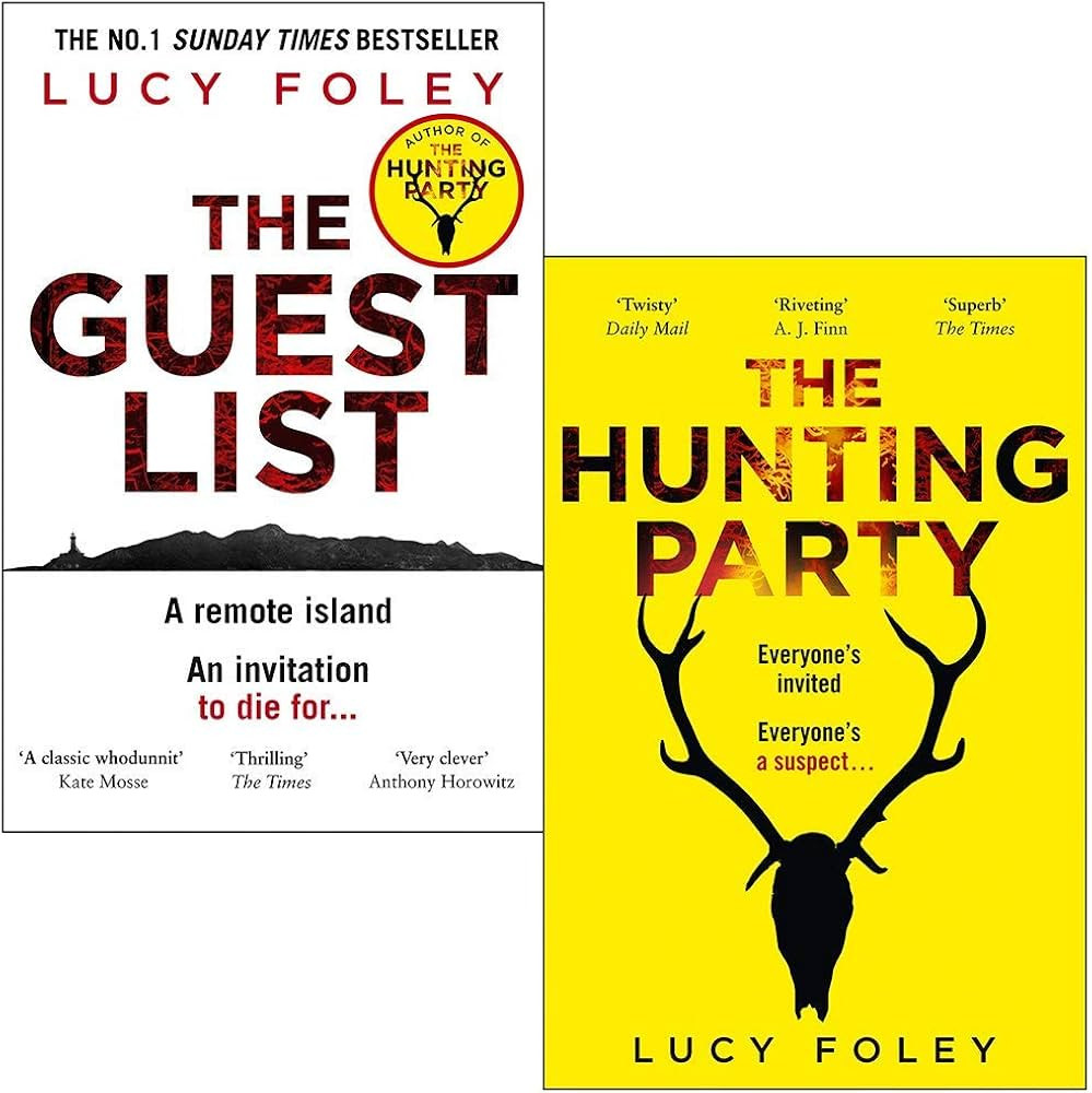 The Guest List & The Hunting Party By Lucy Foley 2 Books Collection Set | Amazon (US)