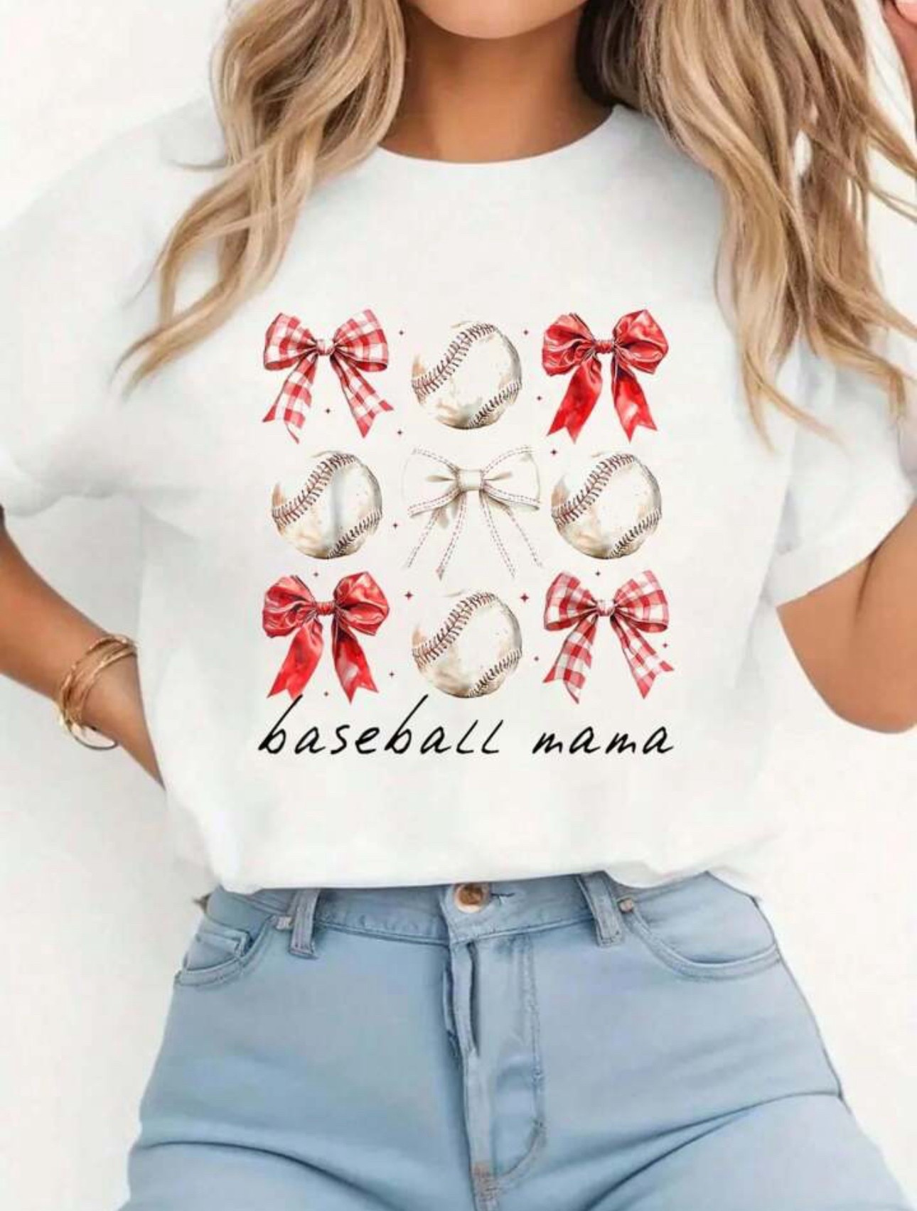 Baseball Mom Coquette Mothers Day Women Girls Baseball Mama T-Shirt Print T-Shirt Casual Crew Neck Short Sleeve Comfort White Top For Spring & Summer Women's Clothing 

#LTKActive #LTKFamily #LTKStyleTip