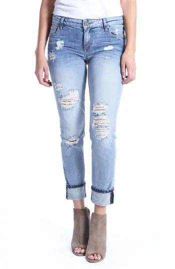 Women's Kut From The Kloth Catherine Ripped Boyfriend Jeans | Nordstrom