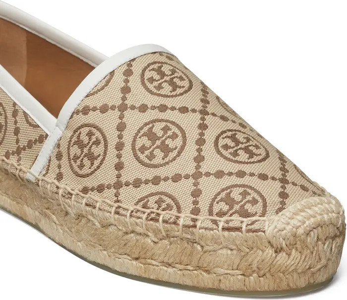 T Monogram Platform Espadrille | Nordstrom