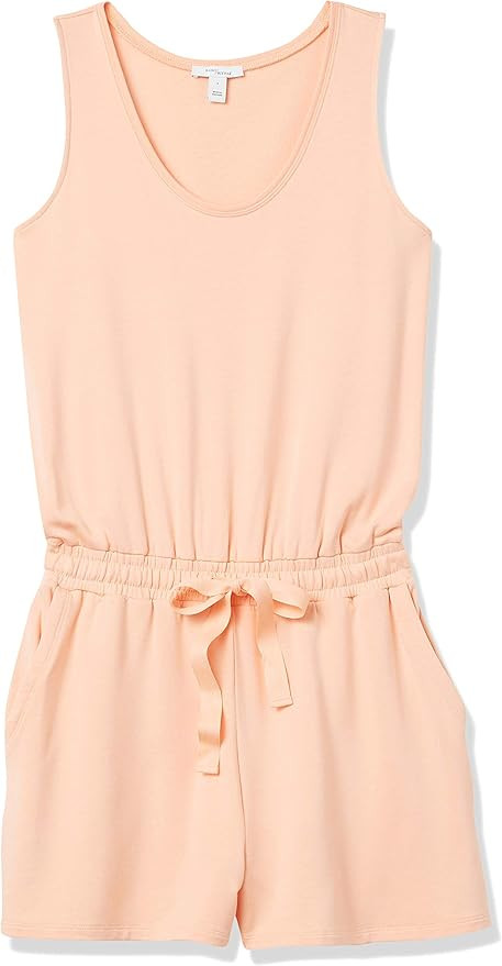 Daily Ritual Women's Supersoft Terry Relaxed-Fit Sleeveless Scoopneck Jumpsuit | Amazon (US)