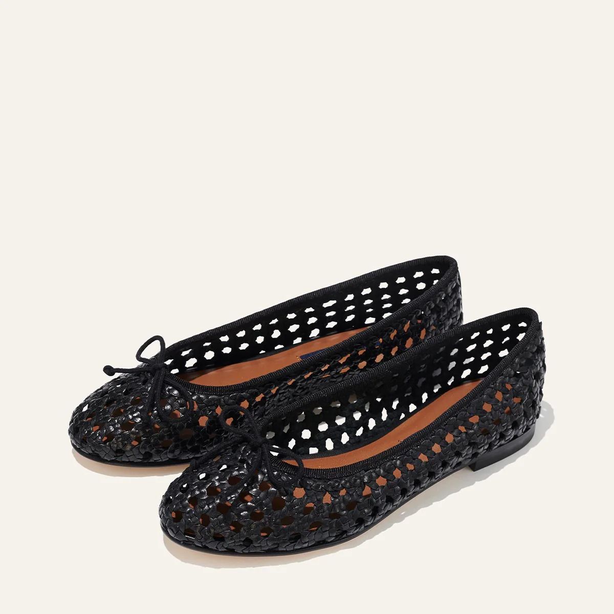 The Woven Demi - Black Nappa | Margaux