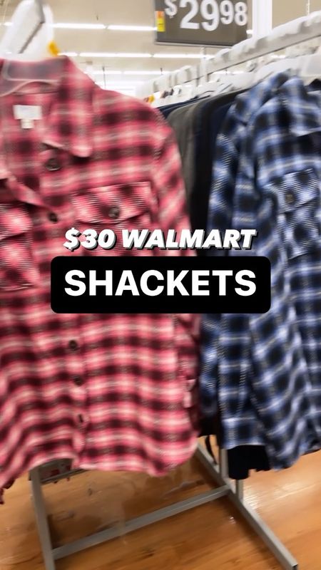 Plaid Shacket | Walmart Fashion 

#LTKunder50 #LTKSeasonal