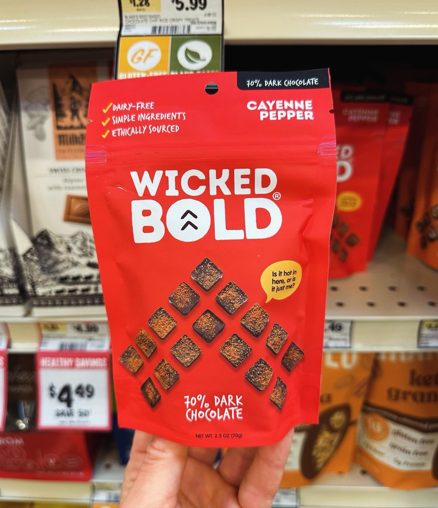 viral on #foodtiktok and now spotted in stores! 👀

these little 🍫 bites from wicked bold look so good. perfect snackable sweet treats to add to your day! 😋

available in 3 flavors ↓
🌶️cayenne
🧂sea salt
🌰hazelnut

which one do you want to try first?! 🤔

#LTKfindsunder50 #LTKfindsunder100 #LTKhome