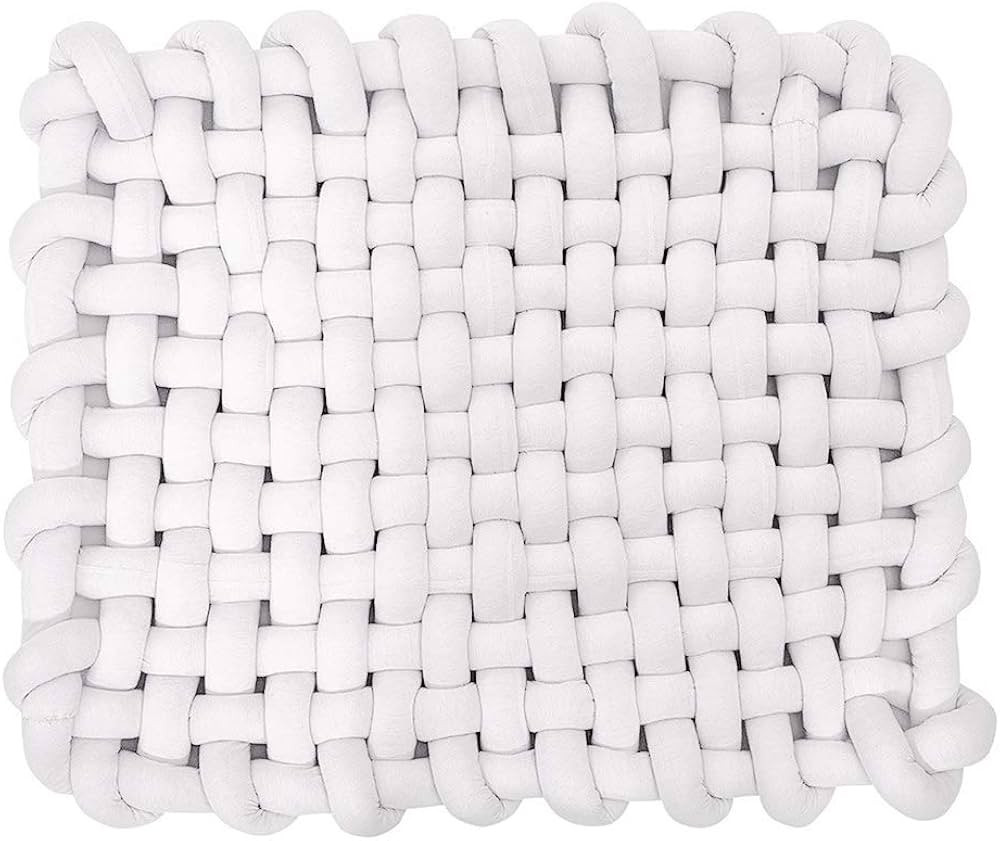 Wonder Space Knotted Braided Plush Mat, Baby Infant Newborn Sleeping Tummy Time Playing Nursery R... | Amazon (US)