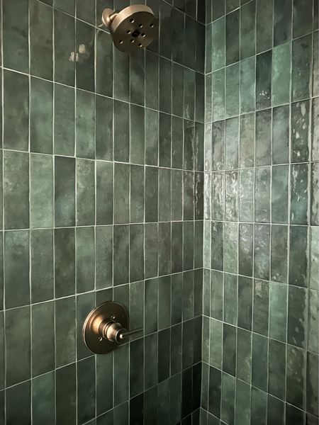Green with envy. Timeless shower tile. 

#LTKhome