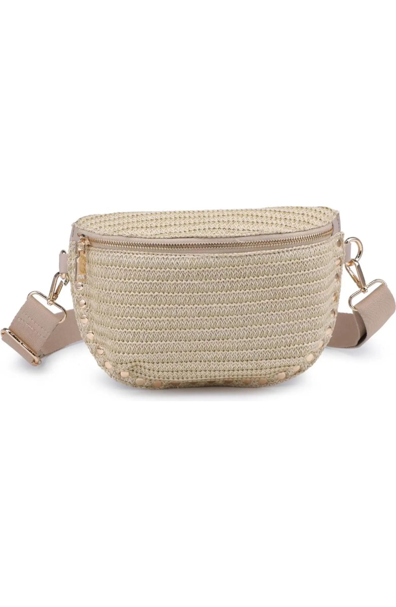 Gizelle - Straw Belt Bag | Nordstrom