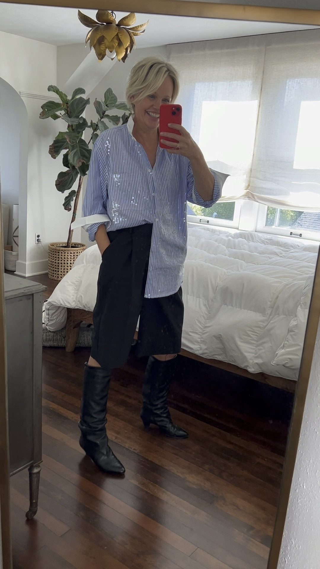 Same shorts with sparkle shirt ✨

#LTKstyletip #LTKshoecrush #LTKover40