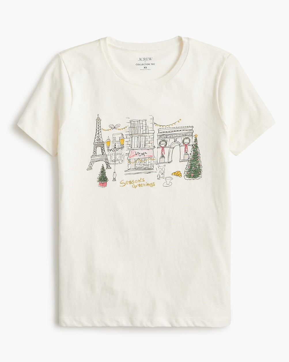 Holiday in Paris graphic tee | J.Crew Factory
