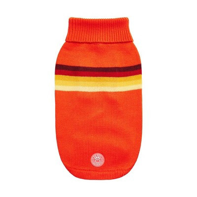 GF PET Retro Sweater - Orange - S | Target