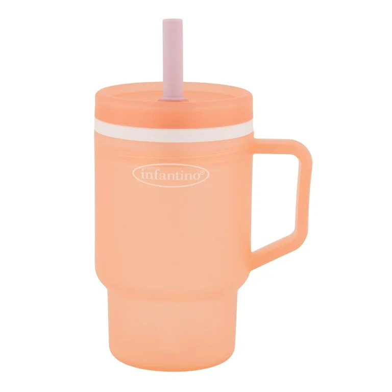 Infantino My 1st Tumbler – Adorable 10 oz. Training Cup with Toddler-Friendly Straw and Handle,... | Walmart (US)