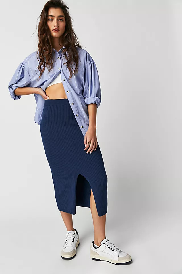 Skyline Midi Skirt | Free People (Global - UK&FR Excluded)