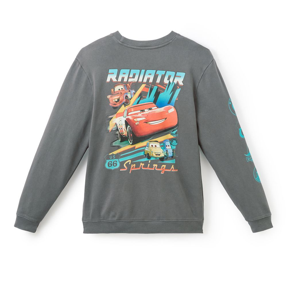 Lightning McQueen and Friends ''Radiator Springs'' Long Sleeve T-Shirt for Adults \u2013 Cars | D... | Disney Store