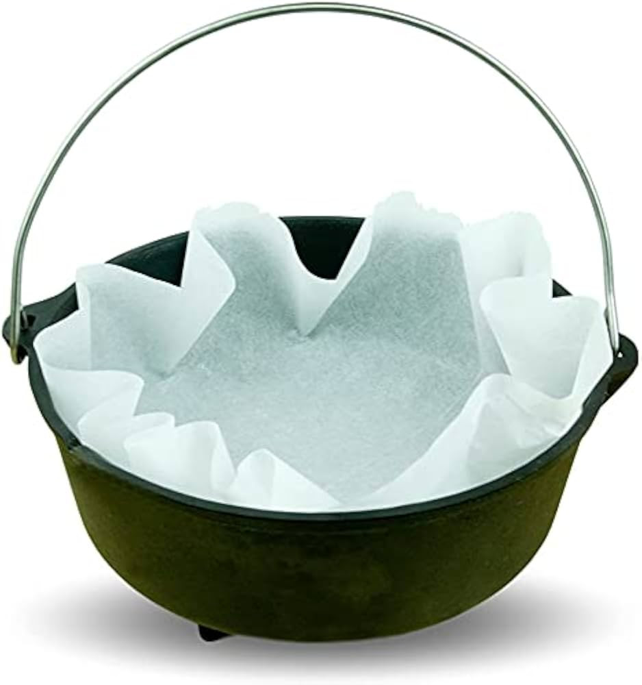 CampLiner Disposable Dutch Oven Liners – 20 Pack Extra-Thick Parchment Paper Rounds for 10”... | Amazon (US)