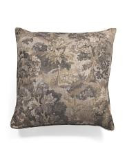 24x24 Linen Blend Forest Tree Tapestry Print Oversized Pillow | Home | TJ Maxx | TJ Maxx