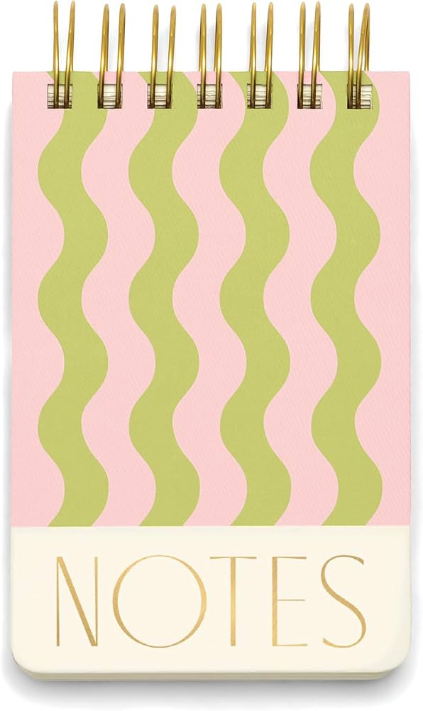 DesignWorks Ink Twin Wire Chunky Pocket Notepad Memo Book with 192 Perforated Sheets, 4" x 6", Wa... | Amazon (US)