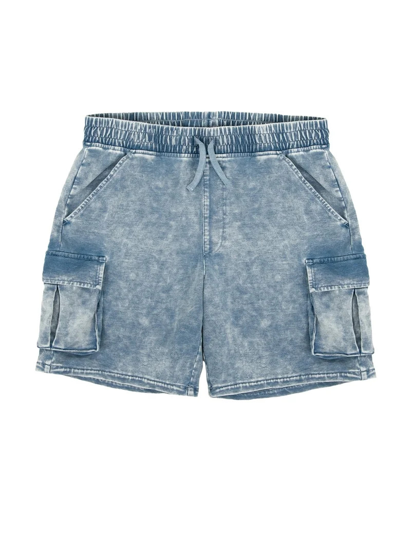 Wonder Nation Boys Cargo Denim Shorts, Sizes 4-18 | Walmart (US)